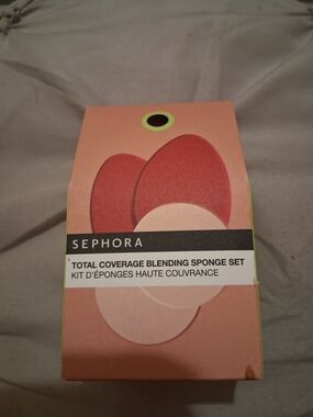 Sephora Total Coverage Blending Sponge Set - Pink/Peach